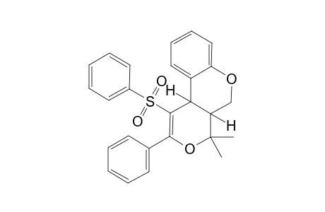 (4ARS,10BSR)-4A,10B-DIHYDRO-4,4-DIMETHYL-2-PHENYL-1-PHENYLSULFONYL-4H,5H-PYRANO-[3,4-C]-[1]-BENZOPYRAN