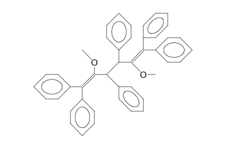 meso-2,3-Dimethoxy-1,1,3,4,6,6-hexaphenyl-1,5-hexadiene