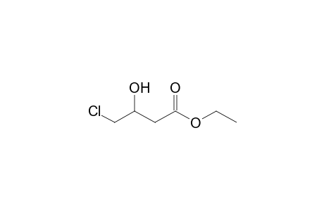 Butanoic acid, 4-chloro-3-hydroxy-, ethyl ester