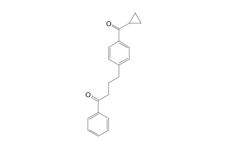 4-[4-(Cyclopropylcarbonyl)phenyl]-1-phenylbutan-1-one