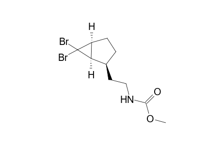 Methyl (1'.alpha.,2'.beta.-5'.alpha.)-{2-(6',6'-Dibromobicyclo[3.1.0]hexane-2'-yl)ethyl}carbamate