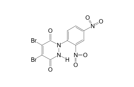 4,5--dibromo-1,2-dihydro-2-(2,4-dinitrophenyl)-3,6-pyridazinedione