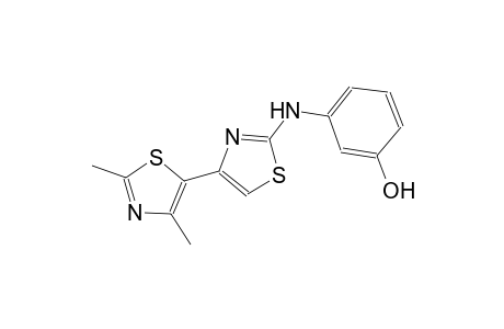 3-((2',4'-dimethyl-[4,5'-bithiazol]-2-yl)amino)phenol