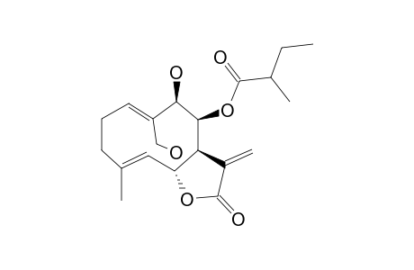 9-BETA,10-BETA-DIHYDROXY-8-BETA-(2-METHYLBUTYRYLOXY)-GERMACRADIEN-6,7-OLIDE