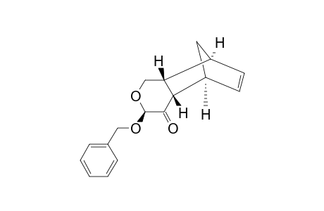 (3S,4AR,5S,8R,8AS)-3-BENZYLOXY-4A,5,8,8A-TETRAHYDRO-5,8-METHANO-1H-2-BENZOPYRAN-4(3H)-ONE;ALPHA-ENDO-ADDUCT