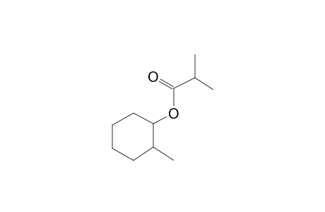 Trans-2-methylcyclohexanol, 2-methylpropionate