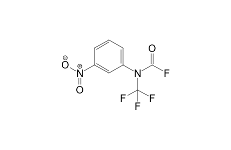 (3-Nitrophenyl)(trifluoromethyl)carbamic fluoride