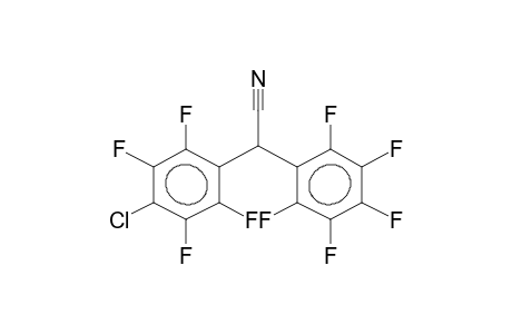 4-CHLOROTETRAFLUOROPHENYL(PENTAFLUOROPHENYL)ACETONITRILE