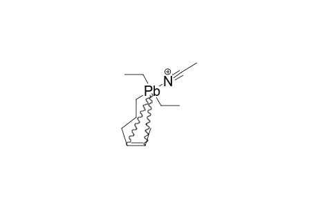 (3-CYCLOPENTENEMETHYLDIETHYLPLUMBYL)-ACETONITRILIUM