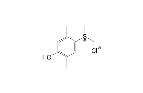 dimethyl(4-hydroxy-2,5-xylyl)sulfonium chloride