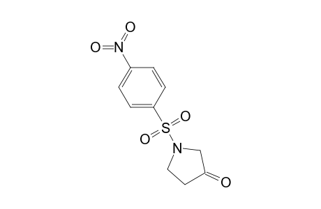 1-[(4-Nitrophenyl)sulfonyl]-3-pyrrolidinone