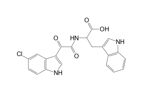 N-[(5-chloroindol-3-yl)glyoxyloyl]-3-(indol-3-yl)alanine