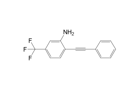 2-Phenylethynyl-5-trifluoromethylaniline