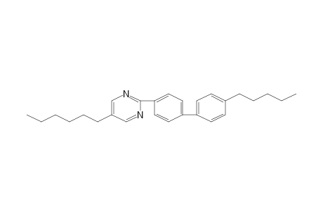 5-Hexyl-2-(4'-pentyl[1,1'-biphenyl]-4-yl)pyrimidine