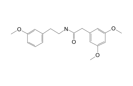 Benzeneethanamine, 5-methoxy-N-[[3,5-dimethoxyphenyl]acetyl]-