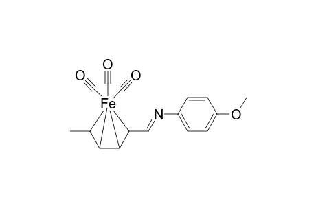 (2R)-Tricarbonyl[2,5-.eta.-(2E,4E)-6-(p-methoxyphenyl)amino-2,4-hexadienyl)]iron