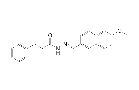 N'-(6-Methoxy-2-naphthylmethylene)hydrocinnamohydrazide