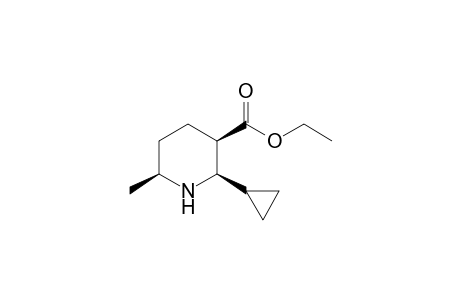 Ethyl (2R,3R,6S)-2-cyclopropyl-6-methylpiperidine-3-carboxylate(Autogenerated)