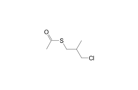 3-chloro-2-methyl-1-propanethiol, acetate