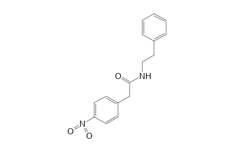 2-(p-nitrophenyl)-N-phenethylacetamide