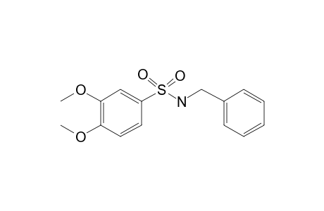 Benzenesulfonamide, N-benzyl-3,4-dimethoxy-