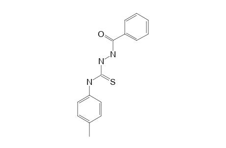 1-benzoyl-3-thio-4-p-tolylsemicarbazide