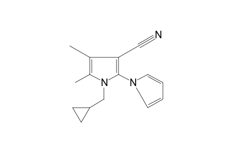 1'-(cyclopropylmethyl)-4',5'-dimethyl[1,2'-bipyrrole]-3'-carbonitrile