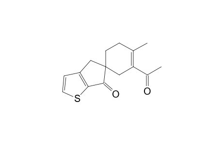 2'-acetyl-1'-methyl-6-spiro[4H-cyclopenta[b]thiophene-5,4'-cyclohexene]one