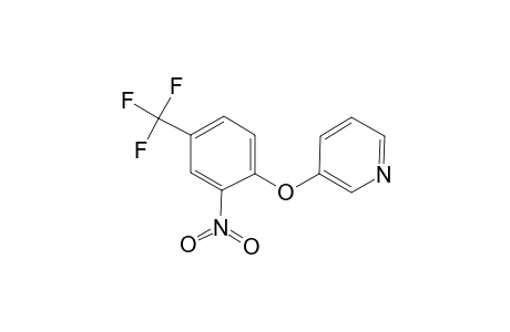 Pyridine, 3-(4-trifluoromethyl-2-nitrophenoxy)-