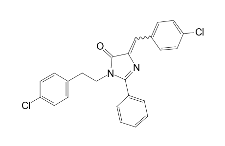 4-(p-chlorobenzylidene)-1-(p-chlorophenthyl)-2-phenyl-2-imidazolin-5-one