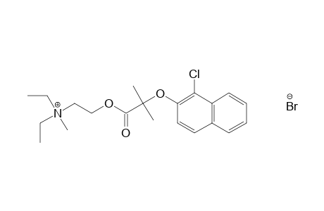 diethyl(2-hydroxyethyl)methylammnoium bromide, 2-[(1-chloro-2-naphthyl)oxy]-2-methylpropionate