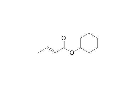 2-Butenoic acid, cyclohexyl ester