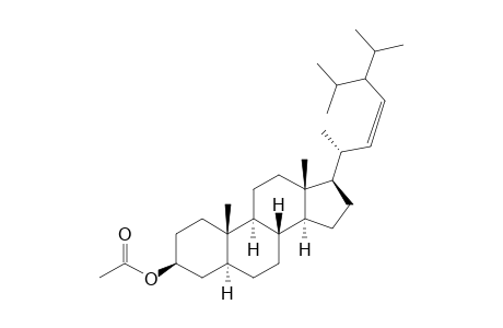 24-Isopropyl-5.alpha.-cholest-22(Z)-en-3.beta.-ol - acetate