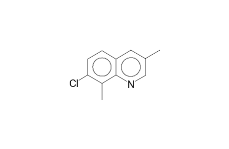 7-Chloro-3,8-dimethyl-quinoline