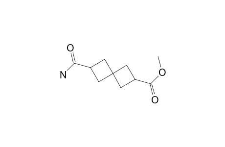 (+-)-2-Carbomethoxyspiro[3.3]heptane-6-carboxamide