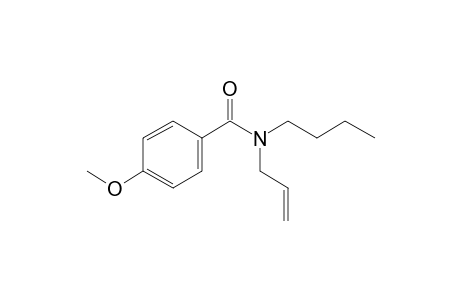 Benzamide, 4-methoxy-N-allyl-N-butyl-