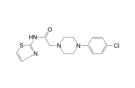 Acetamide, 2-[4-(4-chlorophenyl)-1-piperazinyl]-N-(2-thiazolyl)-