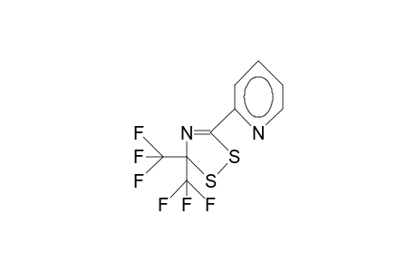 5-(2-Pyridyl)-3,3-bis(trifluoromethyl)-3H-1,2,4-dithiazole