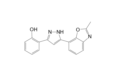 2-[5-(2-Methyl-benzooxazol-7-yl)-1H-pyrazol-3-yl]-phenol