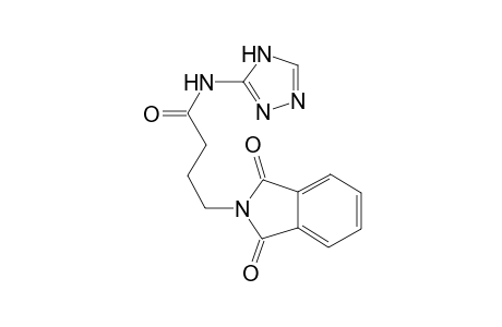 1H-isoindole-2-butanamide, 2,3-dihydro-1,3-dioxo-N-(4H-1,2,4-triazol-3-yl)-