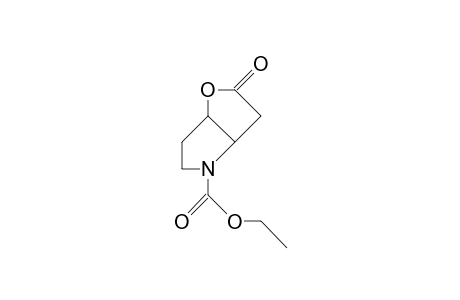 (-)-(1S,5R)-3-Oxo-2-oxa-6-aza-bicyclo(3.3.0)octane-6-carboxylic acid, ethyl ester