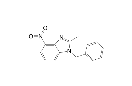 1-Benzyl-2-methyl-4-nitrobenzimidazole
