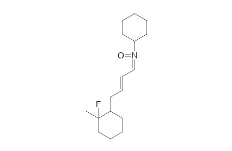 2-Buten-1-imine, N-cyclohexyl-4-(2-fluoro-2-methylcyclohexyl)-, N-oxide