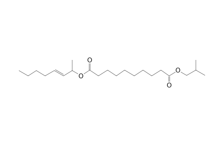 Sebacic acid, isobutyl oct-3-en-2-yl ester