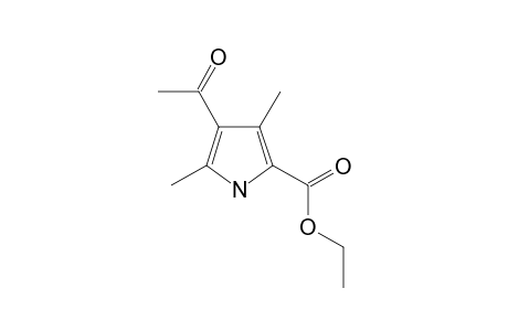 4-acetyl-3,5-dimethylpyrrole-2-carboxylic acid, ethyl ester