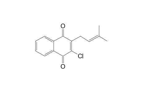 1,4-2H-Naphthalene-1,4-dione, 2-chloro-3-[2-isopentenyl]-