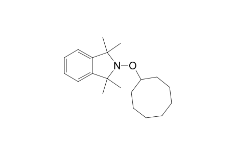 (1,1,3,3-TETRAMETHYL-2,3-DIHYDRO-1H-ISOINDOL-2-YLOXY)-CYCLOOCTANE