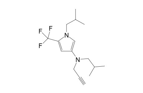 N,1-diisobutyl-N-(prop-2-yn-1-yl)-5-(trifluoromethyl)-1H-pyrrol-3-amine