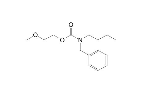 Carbonic acid, monoamide, N-benzyl-N-butyl-, 2-methoxyethyl ester