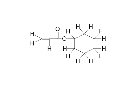 acrylic acid, cyclohexyl ester